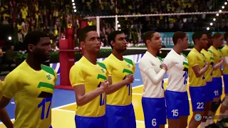 Mundial De Vôlei Ps4 Brasil x Finlândia Fase De Grupos