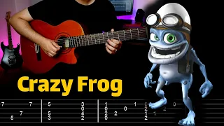 Crazy Frog - Axel F | Guitar Tutorial | Tab
