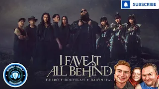 F HERO x BODYSLAM x BABYMETAL LEAVE IT ALL BEHIND (Official MV) First Time Hearing