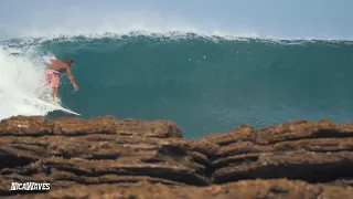 Surfing Popoyo Nicaragua - Panasonic G9, Ariel Pink