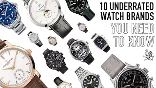 The Best 10 Most Underrated Watch Brands On The Market Today - From $100 To Luxury & Haute Horology