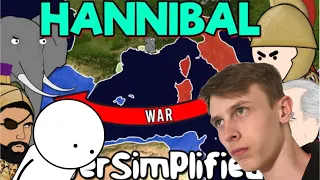 Reacting to Oversimplified Second Punic War PART 2!!