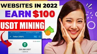 🤑NEW USDT Mining| Get Free Crypto |Crypto Earning Apps | USDT Free | Earn USDT | Free USDT Earn😳