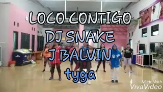 Zumba Loco Contigo - Dj Snake, J Balvin, Tyga - Choreo by Nyaaknanda