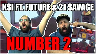 WHEN THE FUTURE IS PRESENT, WE POP OFF!! Number 2 (feat. Future & 21 Savage) *REACTION!!
