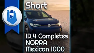 Volkswagen ID.4 1st Edition Is The First Production EV To Complete The NORRA Rally #Short