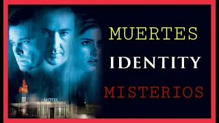 Identity (2003) 10 DESCONOCIDOS SE ENCUENTRAN ENCERRADOS EN UN MOTEL DURANTE UNA TORMENTA Reseña