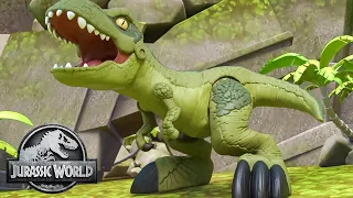 That's a Dangerous Mission! | Jurassic World | Kids Adventure Show | Dinosaur Cartoons