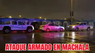 Ataque armado a 1 persona frente al ECU-911 de Machala