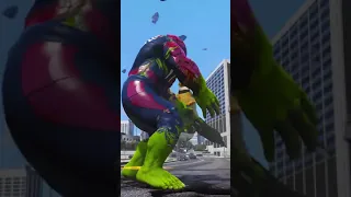 Spider-Hulk vs Po - Kung Fu Panda #Shorts