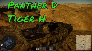 War Thunder Panther D and Tiger H1 on Middle East | 05war