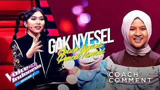 Nafisa Buat Isyana Gak Ragu Berputar | Blind Auditions | The Voice Kids Indonesia Season 4 GTV 2021