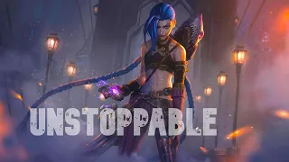 Jinx - Unstoppable「ＡＭＶ」#avm  #jinx #leagueoflegends #arcane