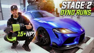 MK5 Supra With Bolt-Ons Makes 500HP+ On Dyno! *SHOCKED*