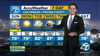 Mostly sunny conditions, moderate temperatures expected in SoCal on Mother's Day