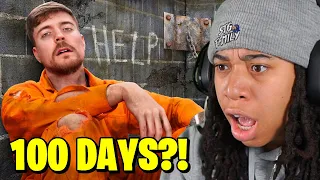 SimbaThaGod Reacts To MrBeast - Survive 100 Days Trapped, Win $500,000