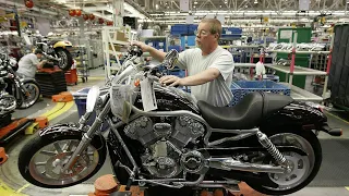 How Harley Davidson Motorcycle Are Made Incredible Factory Production With Modern Machines