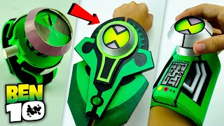 All New Best DIY BEN 10 OMNITRIX | How To Make Alien Watch with Interface & More +FREE TEMPLATE