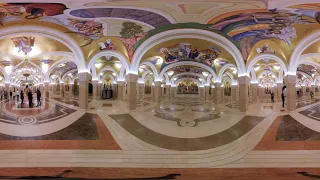 Kripta hrama Svetog Save u Beogradu u 360°