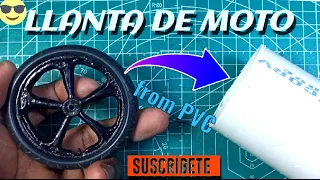 Construye una increíble Rueda de Moto con Sólo un Trozo de PVC