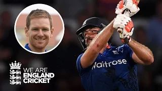 Eoin Morgan on...Liam Plunkett last ball six to tie Trent Bridge ODI