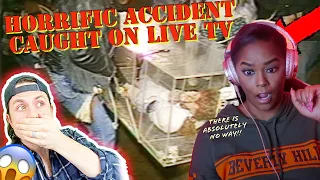 What was he thinking?!? MrBallen "Horrific Accident Caught On Live TV" {Reaction} | ImStillAsia