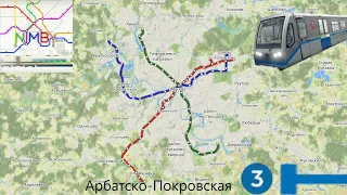 NIMBY Rails | Сквозь столетие Московского метрополитена | #3 Арбатско-Покровская линия