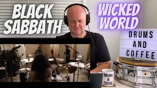 Drum Teacher Reacts: Black Sabbath - Wicked World (Studio Recording)