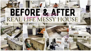 SUPER MESSY HOUSE/ CLEAN WITH ME/ COMPLETE DISASTER/CLEANING MOTIVATION/ JUBARA REAL LIFE CLEANING