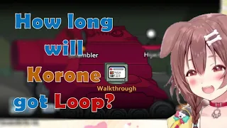 How Long Will Korone Got Loop in "Henry Stickmin Walkthrough" Scene??