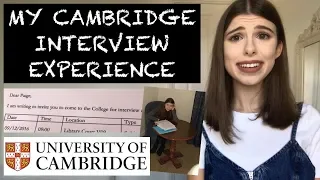 MY CAMBRIDGE INTERVIEW EXPERIENCE | STORYTIME & ADVICE