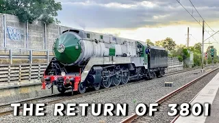 Sydney Trains Vlog 1671: The Return of 3801