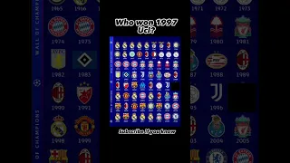 Who won Ucl 1997? #viral #football #youtubeshorts #shorts #ucl