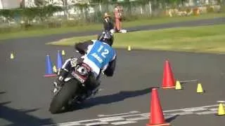 2013 Dunlop Cup Moto Gymkhana Japan Heat2 CBR600RR