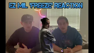 Ez Mil 'Freeze' Reaction Review | We have a new fan!! | AverageBroz!!