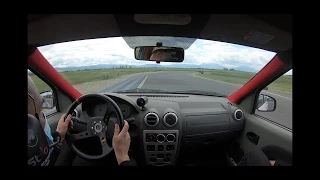 Vali Porcisteanu - OnBoard Demo @ Prejmer Circuit on Dacia Logan RS
