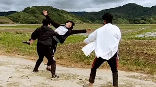 Hmoob kung fu movie qab teb qaum teb