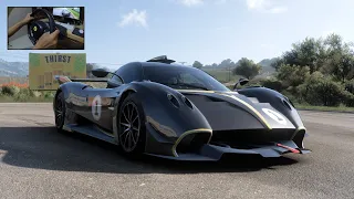 [2022] PAGANI HUAYRA R | FORZA HORIZON 5 GAMEPLAY | Thrustmaster T80 Gameplay