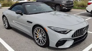 MERCEDES-BENZ AMG SL55 V8 BiTurbo 4Matic. Gray lightning appeared on US roads. The Best Cars.