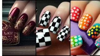 AI generated beautiful nail designs