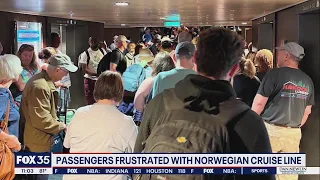 Passengers of Norwegian Escape express frustration, anger after ships run aground