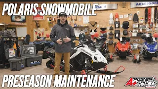 Polaris Snowmobile Preseason Maintenance Checklist! Complete Tutorial!
