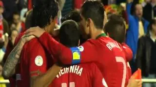 Portugal vs Russia 1-0 | Helder Postiga Goal | 07.06.13