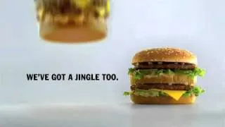 2011 Big Hardee vs Big Mac commercial jingle