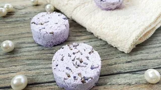 How to Make Lavender Shower Steamers without Citric Acid