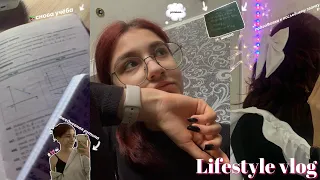 lifestyle vlog/школа,учеба,посылка