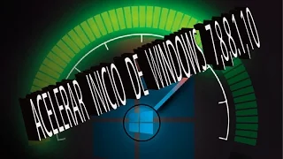 Como Acelerar El Inicio de Windows 7, 8, 8.1,10 (Actualizado 2016)