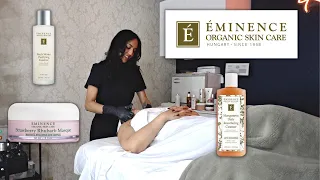 EMINENCE ORGANIC SKINCARE FACIAL FOR OILY COMBINATION SKIN | MEET MY EMINENCE REP! | KRISTEN MARIE