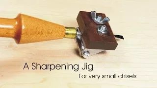 Sharpening Jig for Small Chisels