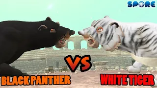 Black Panther vs White Tiger | Beast Arena [S3E15] | SPORE